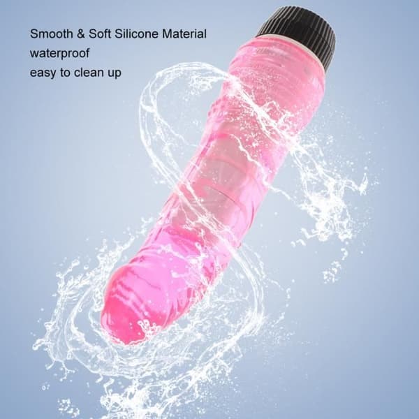 Vibrator - Ej specificerad - Flerhastighets - Rosa - ABS/TPE - Vattentät