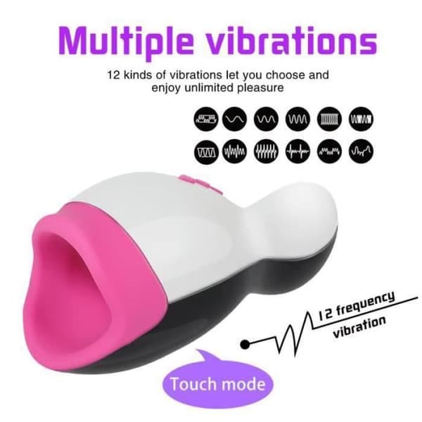 Man Avsugning Sexleksaker Uppvärmning Vibrerande Onani Cup För Män Smart Deep Throat Onani Flygplan Cup Hane