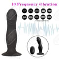 Miniatyrbild 3 av 4: LSC® Prostata Massage Vibrator för män Vattentät silikon Anal Plug Vibrator Anal Pärlor Sexleksaker-ingen remo Typ