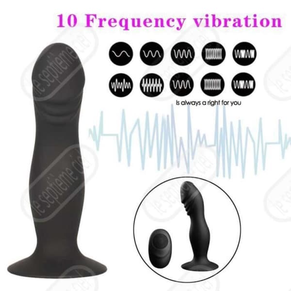 LSC® Prostata Massage Vibrator för män Vattentät silikon Anal Plug Vibrator Anal Pärlor Sexleksaker-ingen remo Typ