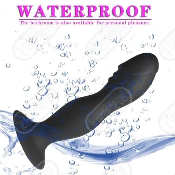 LSC® Prostata Massage Vibrator för män Vattentät silikon Anal Plug Vibrator Anal Pärlor Sexleksaker-ingen remo Typ