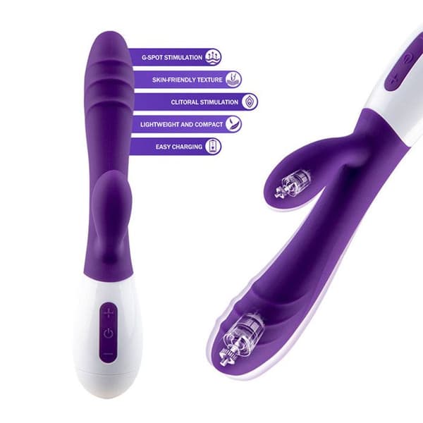 Vibrator - LCC® - 205 mm - Vibration på 20 frekvenser - Dubbelmotor - Tyst