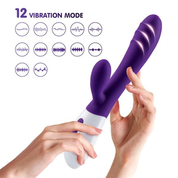 Vibrator - LCC® - 205 mm - Vibration på 20 frekvenser - Dubbelmotor - Tyst