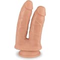 Miniatyrbild 1 av 4: Dubbel Dildosugkopp XL Dubbel penetration Non Flesh Bo20568
