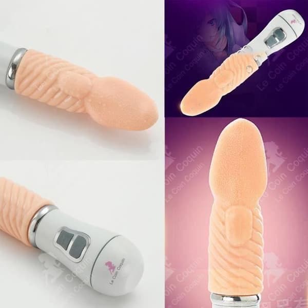 LCC® Kvinnors klitorisvibrator kraftfull tyst vibrerande par vattentät Sexleksak tungladdning vibration cunni m~YJ6672