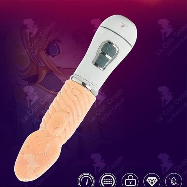 LCC® Kvinnors klitorisvibrator kraftfull tyst vibrerande par vattentät Sexleksak tungladdning vibration cunni m~YJ6672