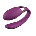 Miniatyrbild 3 av 4: Vibrator - Wand - Trådlöst uppladdningsbar - Lila - För vuxna - Slidan