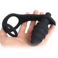 Miniatyrbild 4 av 4: Prostatastimulator - Meg59093 - Sexleksak - 10 hastigheter - Silikon - Svart