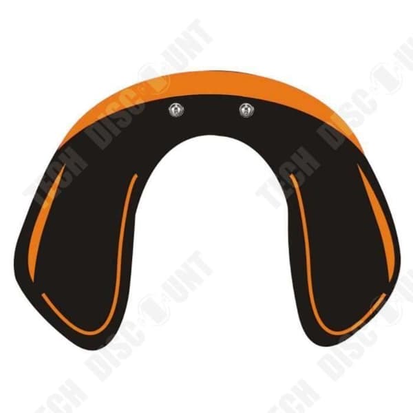 TD® Electric Vibrator Muskelstimulator Avslappningsmaskin Smart Household Hip Trainer - Orange Svart