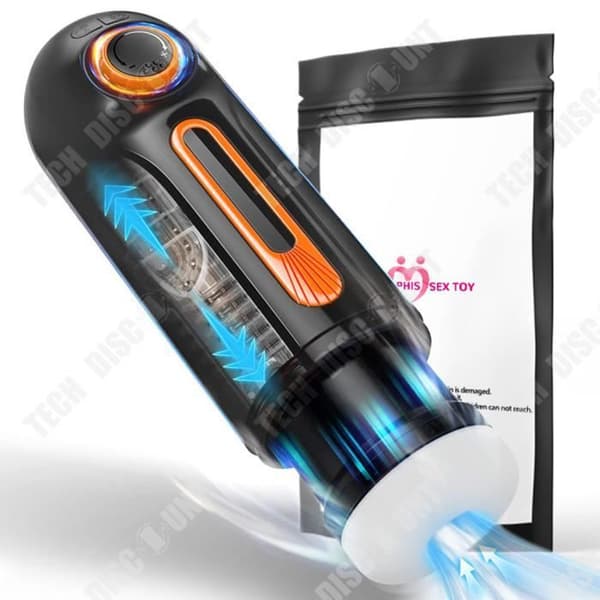TD® elektrisk onanist för män Penistränare Vibrator Avsugning Sugande sexleksaker för vuxna