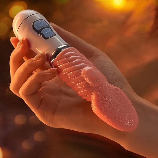 TD® Simulering magisk tunga vibrator elektrisk tunga cunnilingus vibrator kvinnlig onani sexleksaker uppladdningsbar vattentät