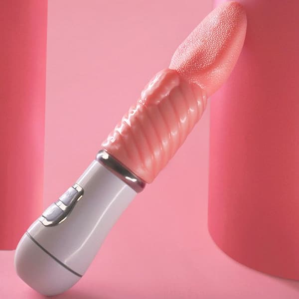 TD® Simulering magisk tunga vibrator elektrisk tunga cunnilingus vibrator kvinnlig onani sexleksaker uppladdningsbar vattentät