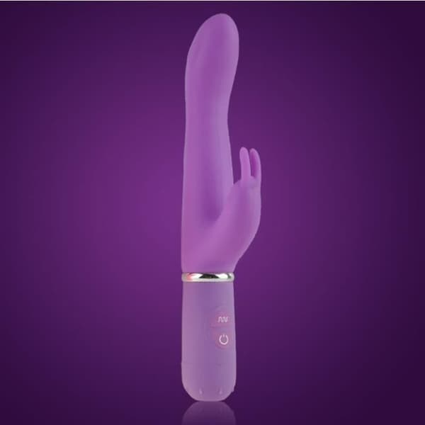 Kvinnor Clitoris G-Spot Rabbit Vibrator Silikon Sexleksaker för vuxna