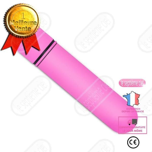 LSC® Kraftfull vibrerande 10-hastighets kulform Vibrator Vattentät Mini G-Type Spot Massager Sexleksaker Rosa