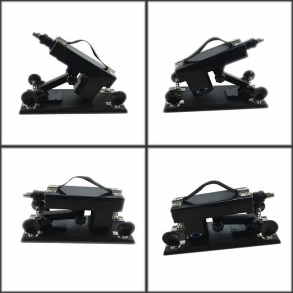 NIKING® Automatisk justerbar hastighet Sex Machine Vibrators Gun med 6 dildo onani sexleksaker för kvinnor och par