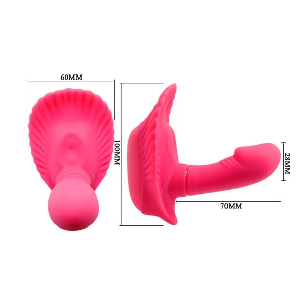 PRETTY LOVE FANCY CLAMSHELL 30 funktion vibrationer