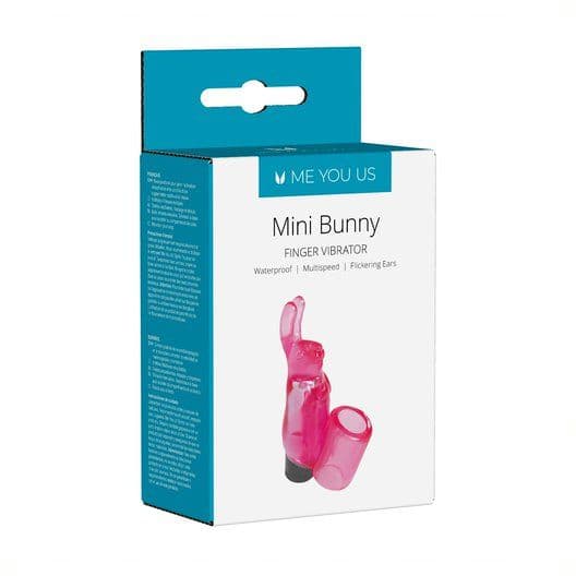 Mig Du Oss Mini Bunny Finger Vibrator Rosa