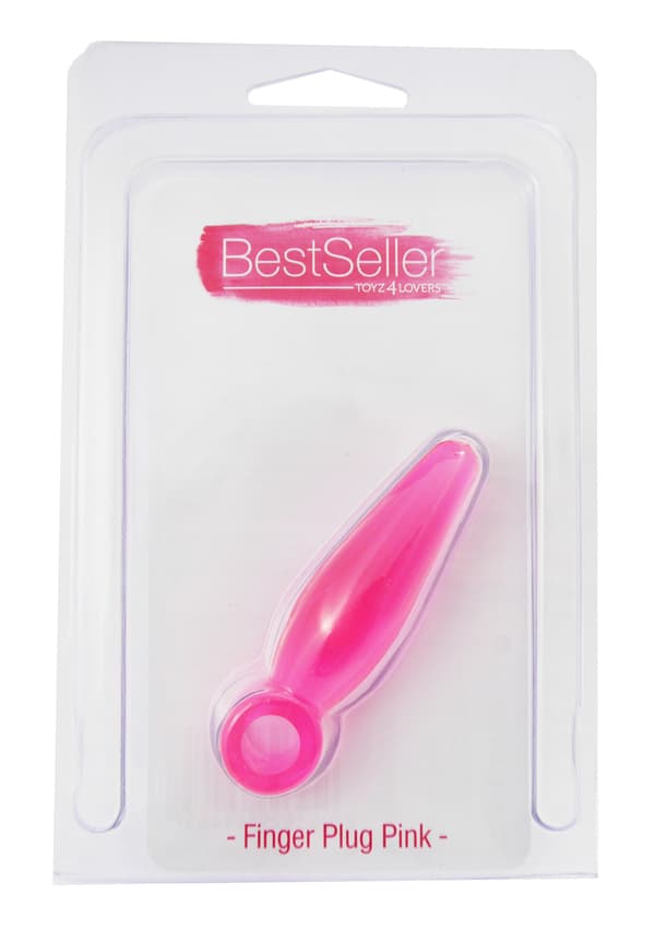 Stik JAMMY JELLY ANAL FINGER STIK PINK