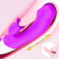 Miniatyrbild 8 av 11: Vibrator Silicon, Vibrator 7 Funktion och Värmeläge, Lila