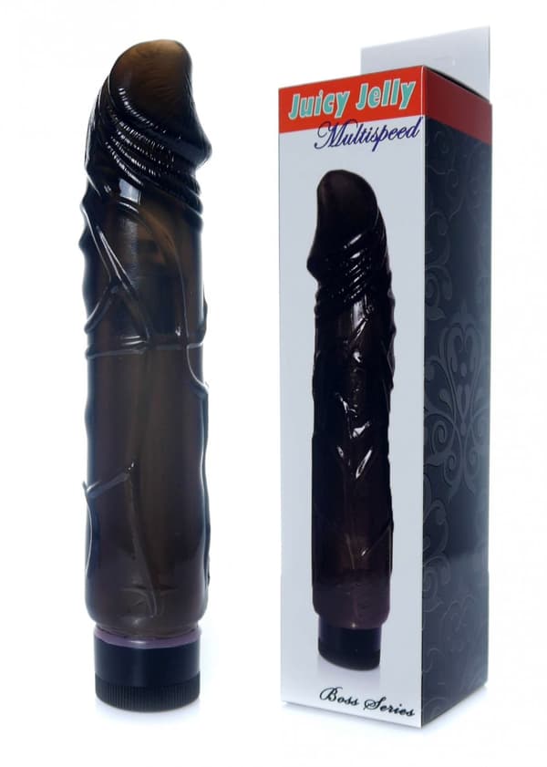 Juicy Jelly Multispeed Black vibrator