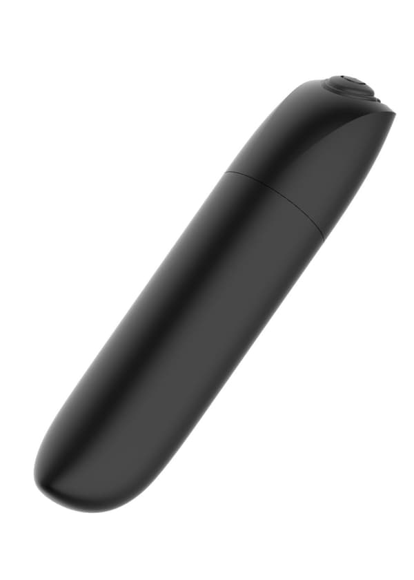 Genopladelig Kraftig Bullet Vibrator USB 20 Funktioner Shine Black