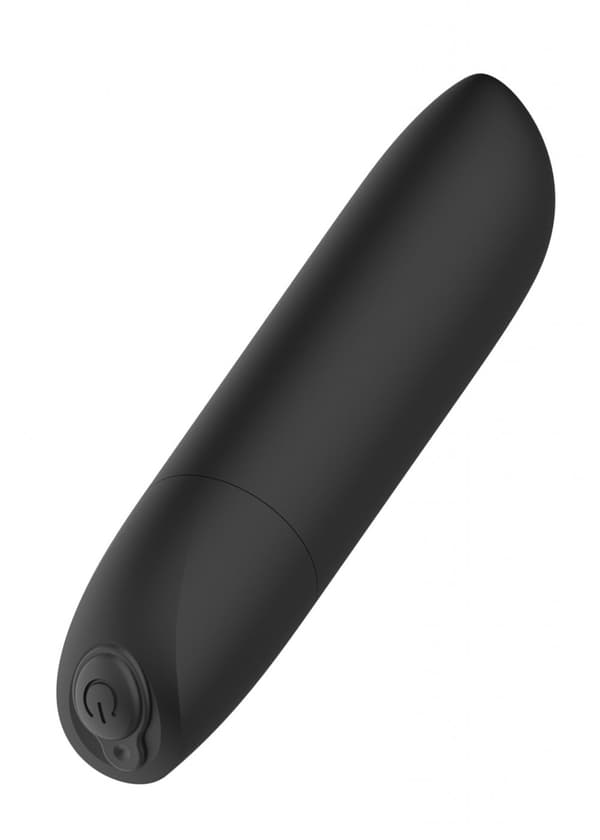 Genopladelig Kraftig Bullet Vibrator USB 20 Funktioner Shine Black