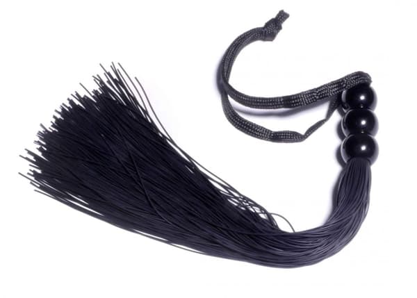 Silicone Whip Black 10 Fetish B Series