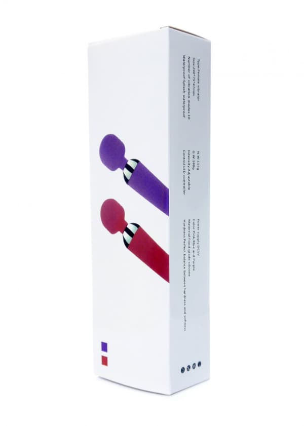 Power Massager Wand USB Lila 10 funktioner