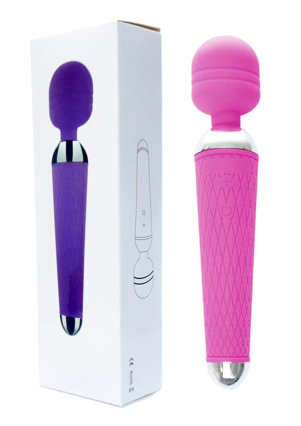 Power Massager Wand USB Lila 10 funktioner