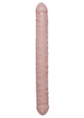 Miniatyrbild 1 av 5: Flexibel Double Dong Skin Dildo