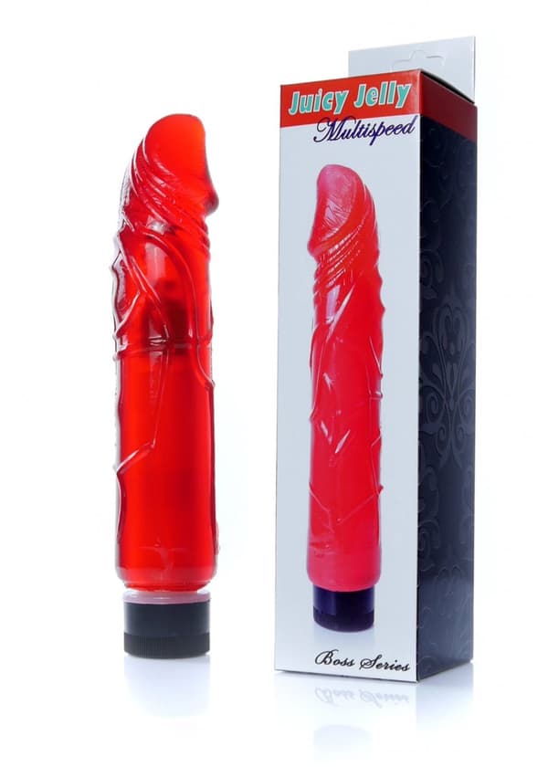 Juicy Jelly Multispeed Rød vibrator
