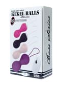 Miniatyrbillede 7 af 9: Vibrerende Silikone Kegel Balls USB 10 Funktion / Fjernbetjening Flesh