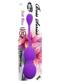 Miniatyrbillede 3 af 5: Vibrerende Kegel Bolde 32mm 80g Lilla 10 funktion USB B Series