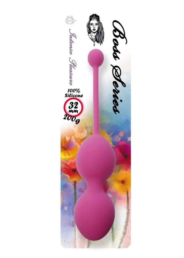 Silikon Kegelbollar 32mm 200g Mörkrosa B-serien