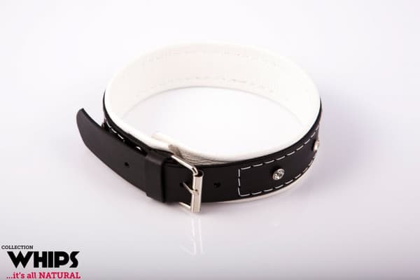 Bindningar Damkrage 4 cm, vit