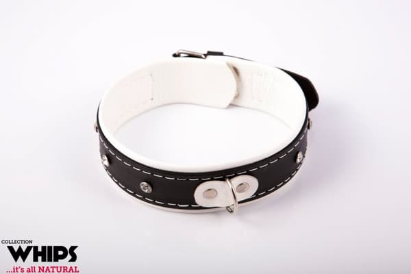 Bindningar Damkrage 4 cm, vit