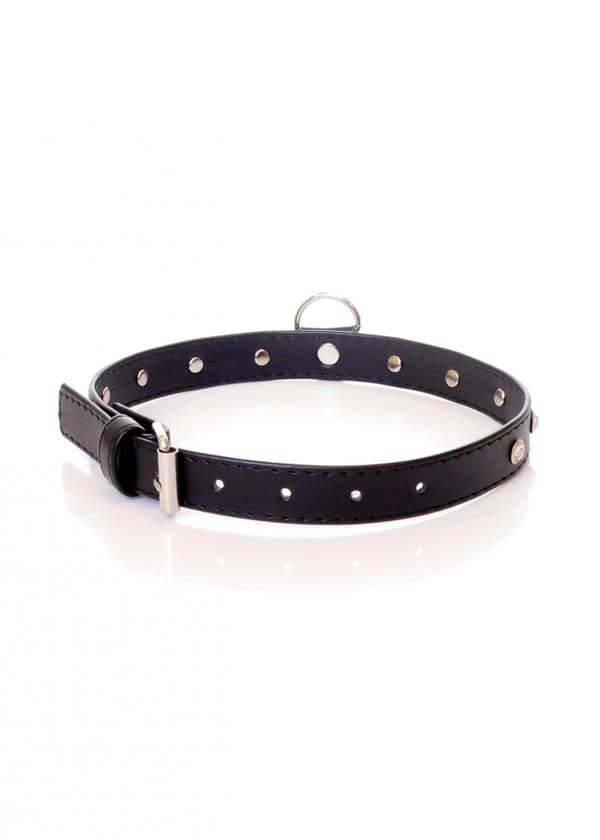 Fetish B Series krave 2 cm sølvkrystal