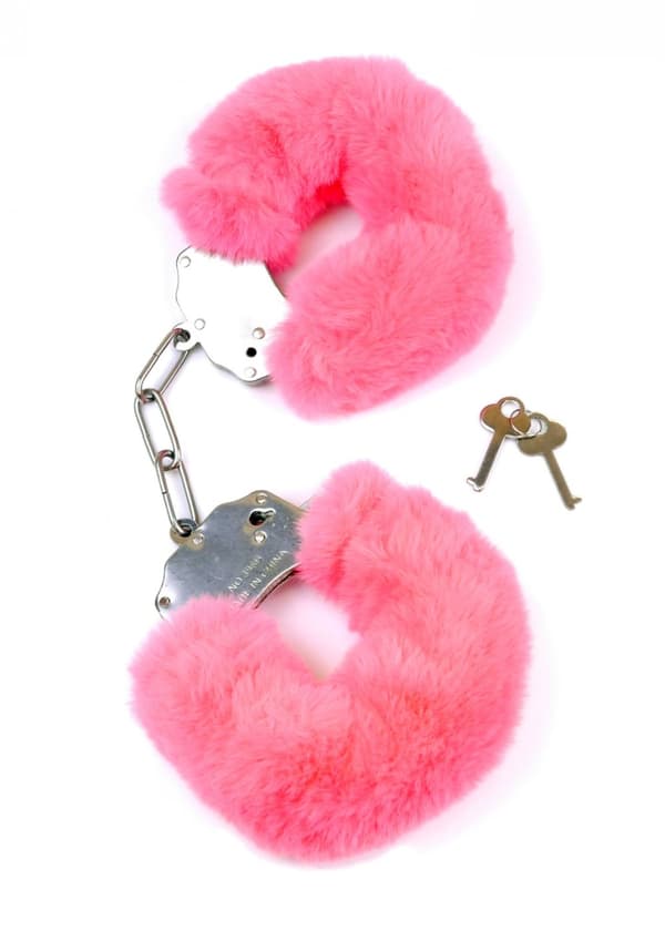 Fetish B Series Furry Manchetter Pink håndjern