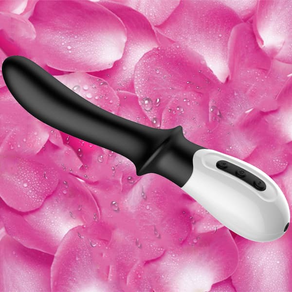 Silikon Prostata Vibrator / G-punkt Massager USB 10 Funktion / Uppvärmning