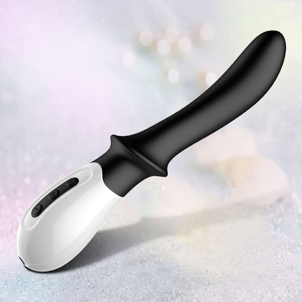 Silikon Prostata Vibrator / G-punkt Massager USB 10 Funktion / Uppvärmning