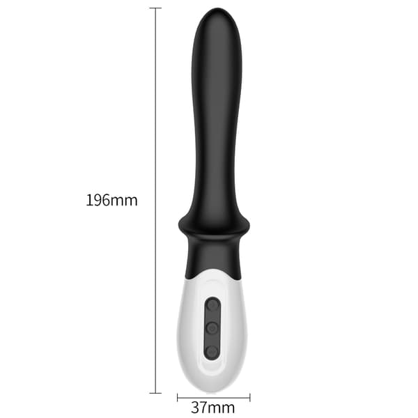 Silikon Prostata Vibrator / G-punkt Massager USB 10 Funktion / Uppvärmning