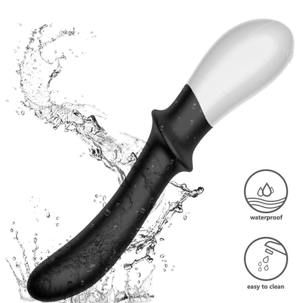 Silikon Prostata Vibrator / G-punkt Massager USB 10 Funktion / Uppvärmning
