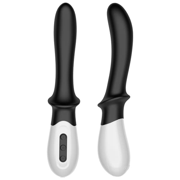 Silikon Prostata Vibrator / G-punkt Massager USB 10 Funktion / Uppvärmning