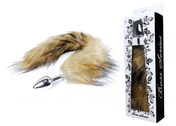 Plugg Fox TAIL Brun XL