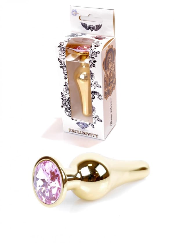 Stik Smykker Guld BUTT PLUG Rose