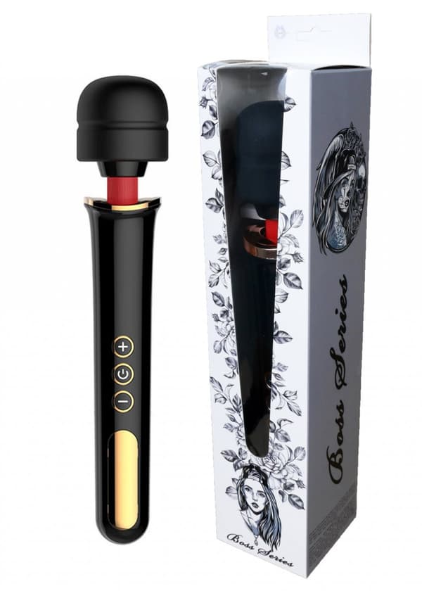 Massageapparat Superkraftig USB Black 10-funktion