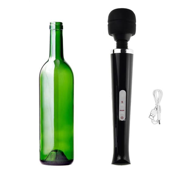 Magic Massager Wand USB Black 10 Funktion