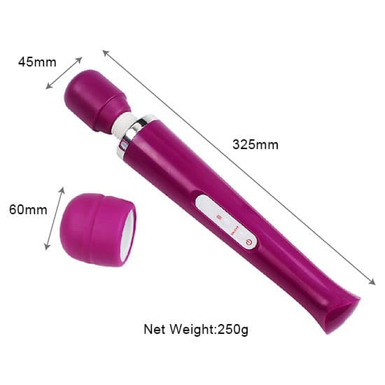 Magic Massager Wand USB Black 10 Funktion