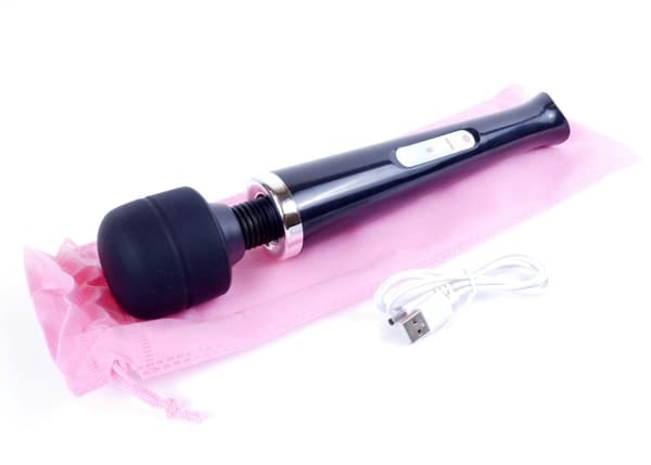Magic Massager Wand USB Black 10 Funktion