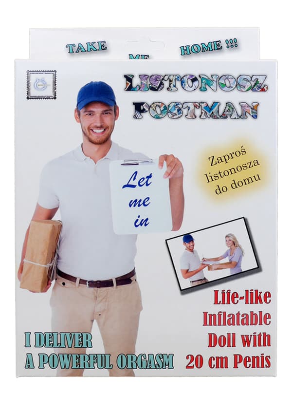 Postman manlig docka